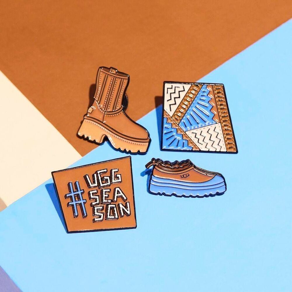 UGG x Karabo poppy enamel pin set - part of EXCLUSIVE PR!